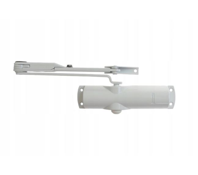 Samozamykacz GEZE TS 1000 z blokadą biały