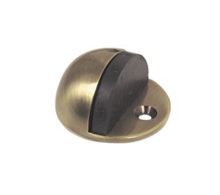 Odbojnik drzwiowy kulisty przykręcany - patyna