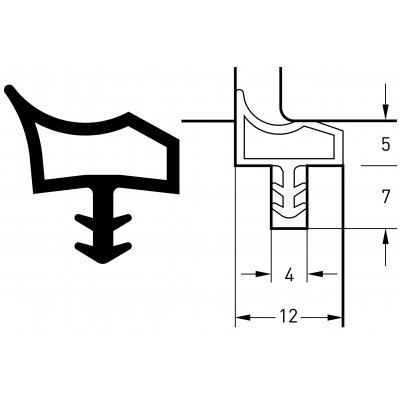 Uszczelka S 3967 czarna