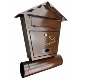 Skrzynka "domek" średnia z tubą - SD2T