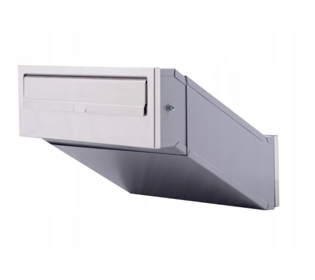 Skrzynka na listy do wmurowania nierdzewna - SMN