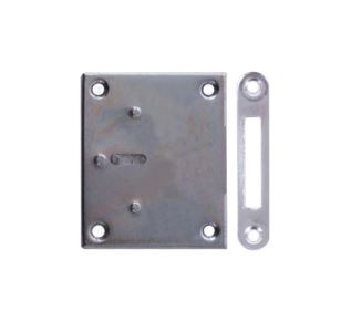 Zamek meblowy nawierzchniowy ocynk 30 mm