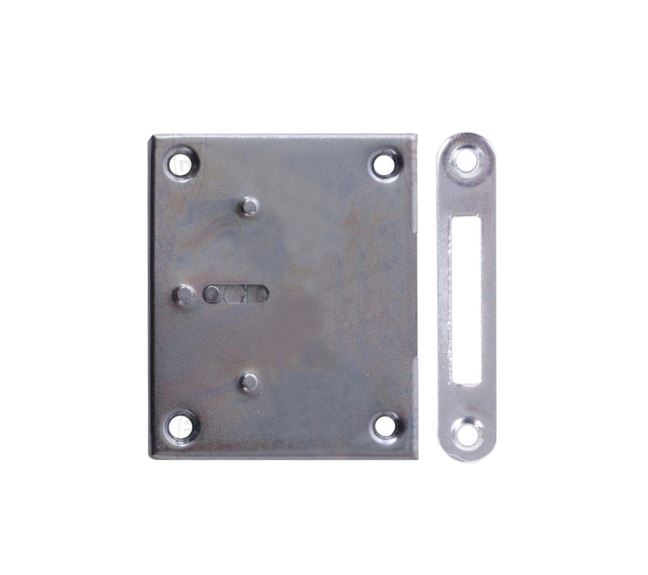 Zamek meblowy nawierzchniowy ocynk 30 mm