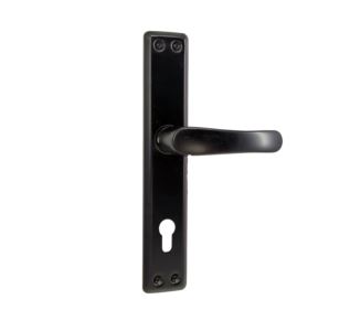 Klamka bramowa czarna